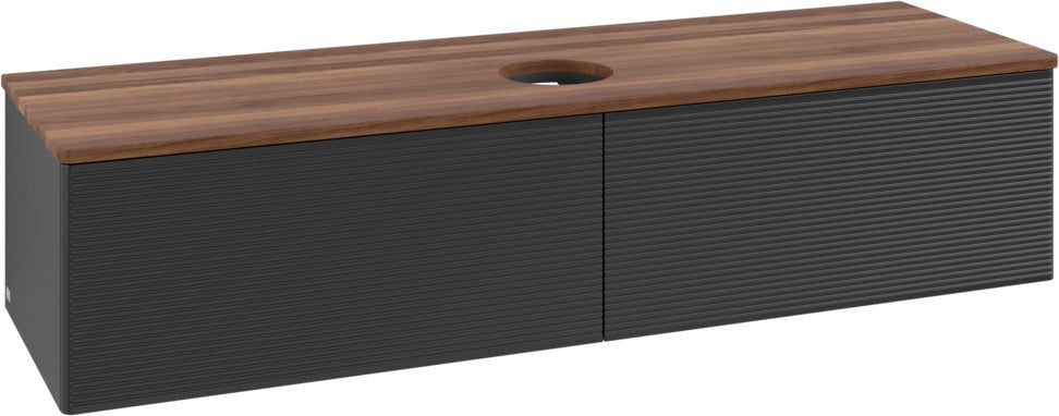 Villeroy & Boch Waschbeckenunterschrank Antao K36110 1600 mm Anthracite Matt Lacquer