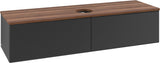 Villeroy & Boch Waschbeckenunterschrank Antao K36110 1600 mm Anthracite Matt Lacquer
