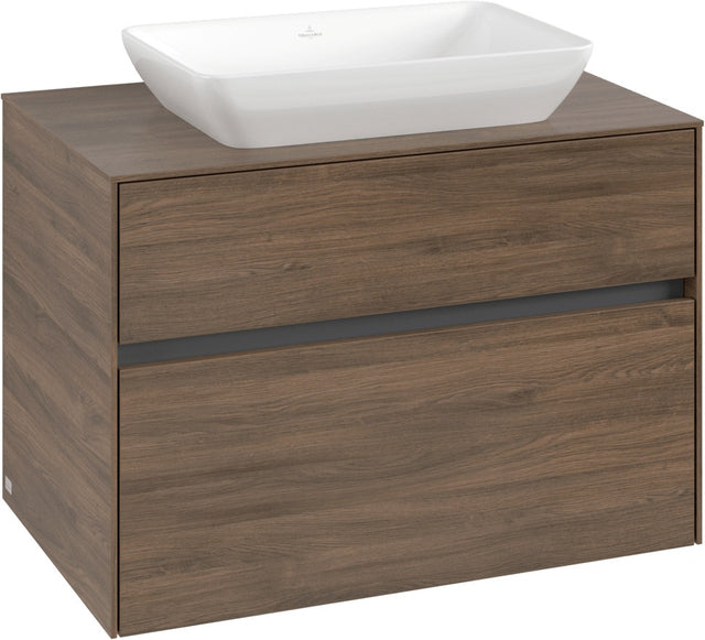 Villeroy & Boch Waschbeckenunterschrank Collaro C108 800 mm Arizona Oak mit SoftClosing