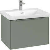 Villeroy & Boch Subway 3.0 Waschtischunterschrank C57500, 622 mm, Brilliant White, mit SoftClosing-Auszug
