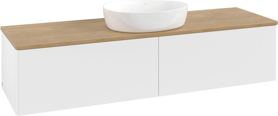 Villeroy & Boch Waschtischunterschrank Antao K36010 1600 mm Glossy White Lacquer