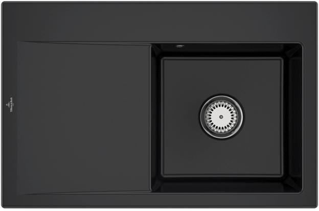 Villeroy & Boch Subway Style 45 Einbauspüle 780x510mm Rechteck Stone CeramicPlus