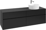 Villeroy & Boch Waschtischunterschrank Collaro C05100VL 1600 mm Volcano Black mit SoftClosing