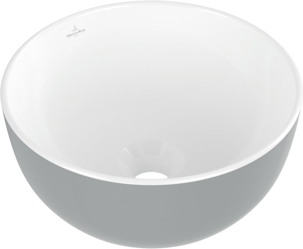Villeroy & Boch Aufsatzwaschbecken Artis 438932 – Rund, TitanCeram, Forest, 325 mm