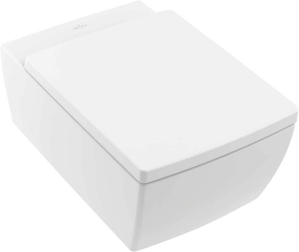 Villeroy & Boch Tiefspül-WC Memento 2.0 4633R0 spülrandlos 375 mm Weiß Alpin