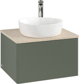 Villeroy & Boch Antao Waschtischunterschrank 600 mm Anthracite Matt Lacquer mit LED-Auszugsbeleuchtung