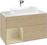 Villeroy & Boch Waschtischunterschrank Finion G241GF Glossy White Lacquer 1000 mm mit Beleuchtung