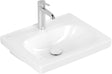 Villeroy & Boch Wandwaschbecken Skyla 5A5156 550x445 mm Weiß Alpin Rechteck