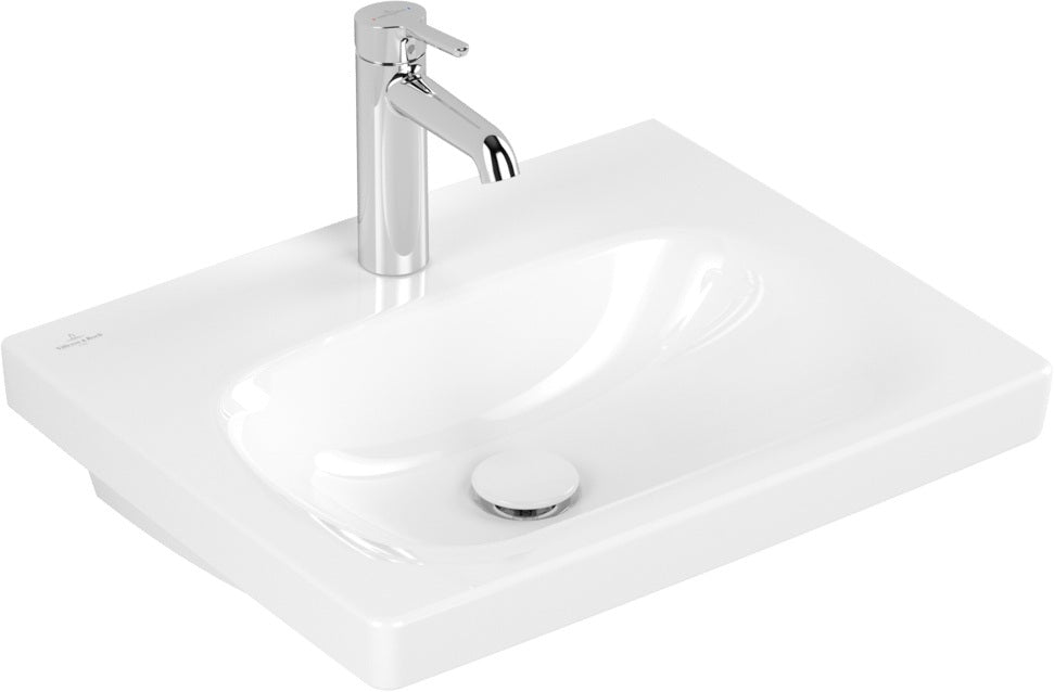 Villeroy & Boch Wandwaschbecken Skyla 5A5156 550x445 mm Weiß Alpin Rechteck