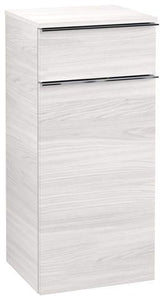 Villeroy & Boch Seitenschrank VENTICELLO 404x866x372 mm Eiche matt – wandhängend mit Soft-Close