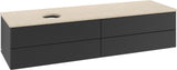 Villeroy & Boch Waschtischunterschrank Antao K26113 1600 mm Anthrazit Matt mit 4 Auszügen