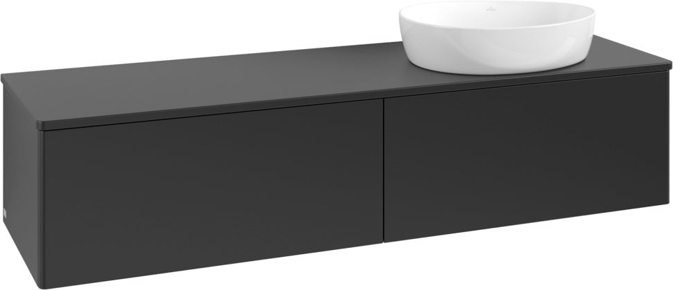 Villeroy & Boch Waschbeckenunterschrank Antao K38010 1600x360x500 mm Anthracite Matt Lacquer