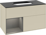 Villeroy & Boch Finion Waschtischunterschrank 1000 mm Glossy White Lacquer mit LED-Beleuchtung
