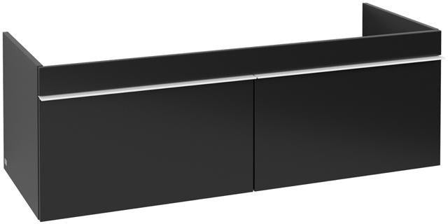 Villeroy & Boch Venticello Waschbeckenunterschrank 1253 mm Glossy White – 2 Auszüge, wandhängend