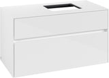 Villeroy & Boch Waschtischunterschrank Collaro C127, 1000 mm, Glossy White, mit SoftClosing