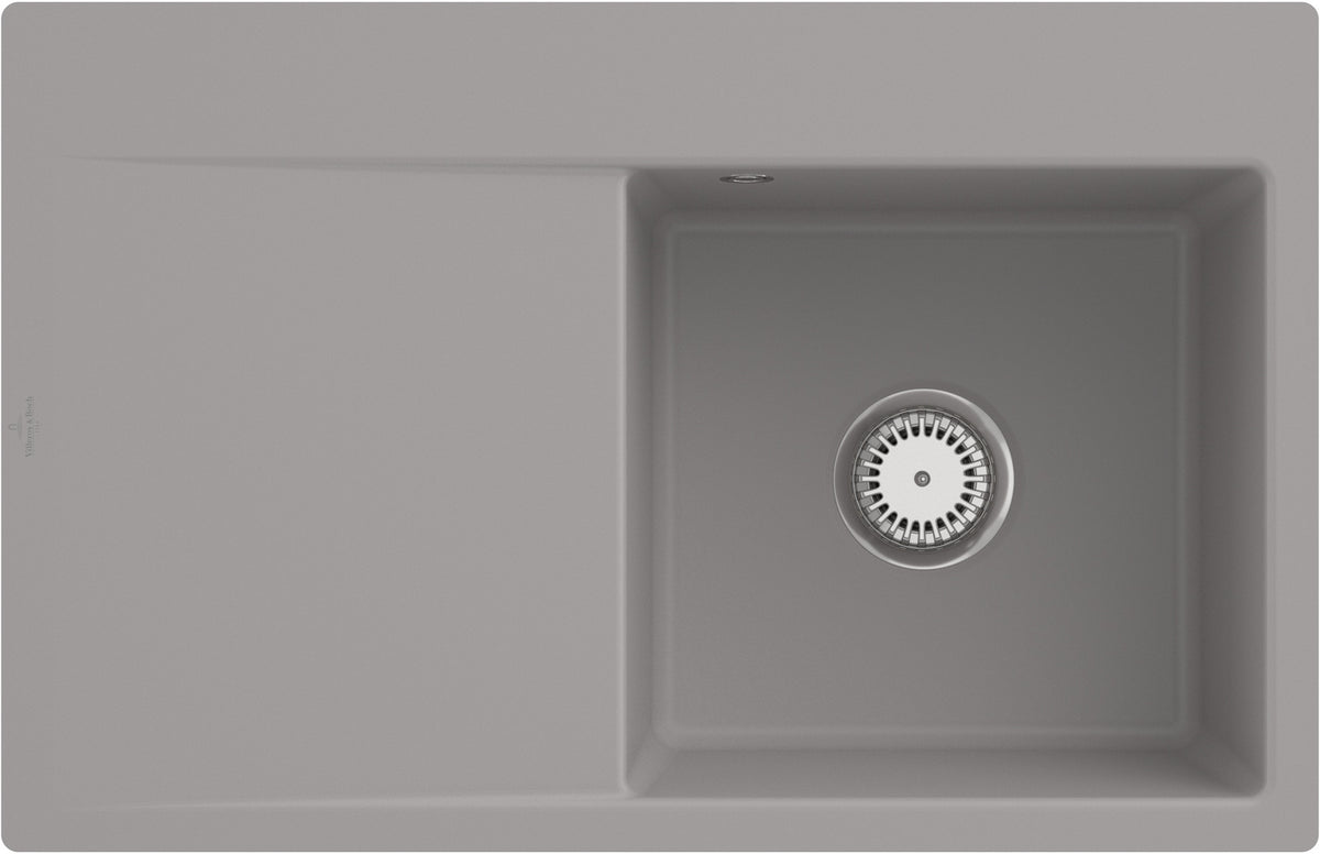 Villeroy & Boch Subway Style 45 Flat Flächenbündige Spüle 780x510mm Stone White CeramicPlus