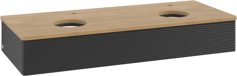 Villeroy & Boch Antao Waschtischunterschrank 1200 mm Anthracite Matt mit LED-Auszugsbeleuchtung