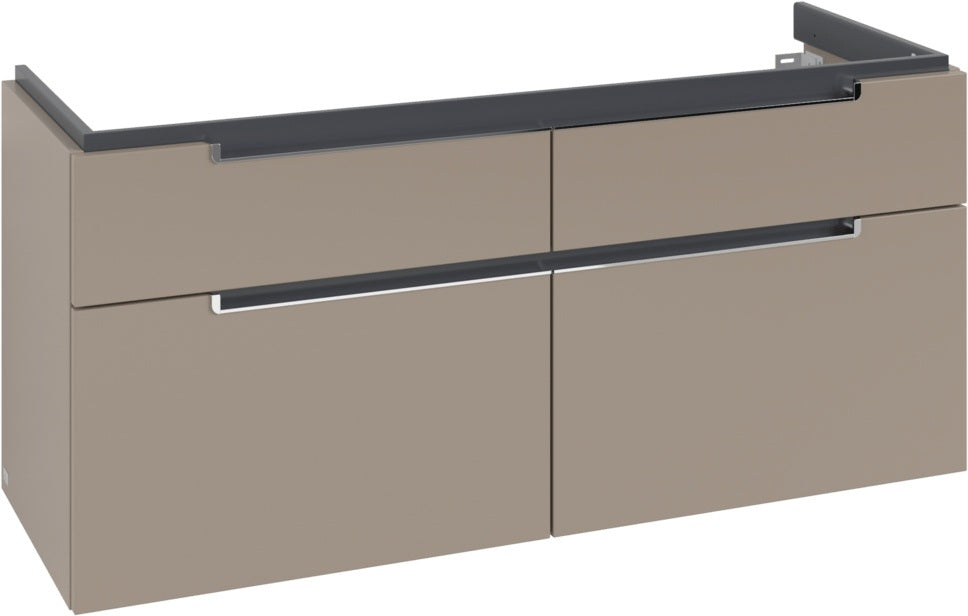 Villeroy & Boch Subway 2.0 Waschtischunterschrank A91710 Glossy White 1287 mm