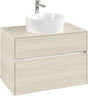 Villeroy & Boch Waschtischunterschrank Collaro C037 800 mm White Oak mit SoftClosing
