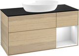 Villeroy & Boch Finion Waschtischunterschrank FA72GFGF 1200 mm Glossy White Lacquer mit LED-Beleuchtung