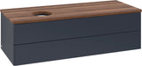 Villeroy & Boch Antao Waschtischunterschrank 1200 mm Anthrazit Matt mit Beleuchtung