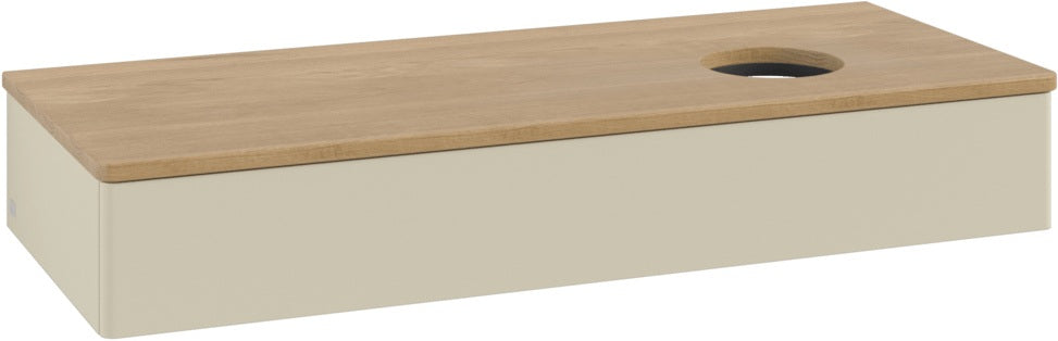 Villeroy & Boch Waschtischunterschrank Antao 1200 mm Anthrazit Matt mit LED-Auszugsbeleuchtung
