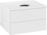 Villeroy & Boch Waschtischunterschrank Antao 600x360x500 mm Weiß Matt mit 2 Auszügen