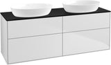 Villeroy & Boch Waschtischunterschrank Finion FA820 1600 mm Glossy White Lacquer