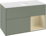 Villeroy & Boch Finion Waschtischunterschrank FA21GFGF 1000 mm Glossy White Lacquer