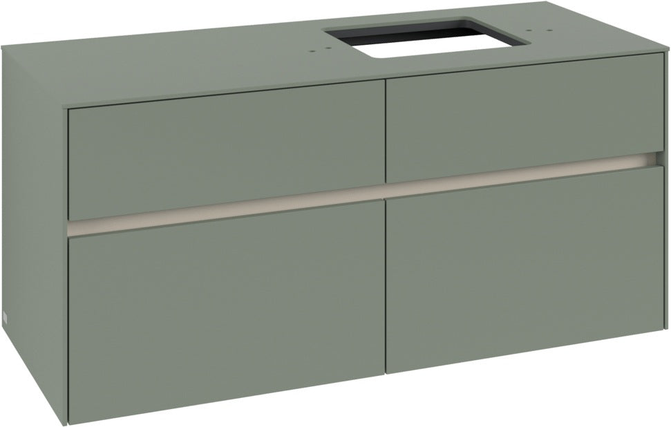 Villeroy & Boch Waschtischunterschrank Collaro C130 B0 1200 mm White Oak mit Beleuchtung