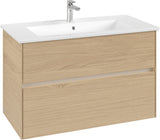 Villeroy & Boch Waschtischunterschrank Collaro C145 B0, 961 mm, White Matt, mit LED-Beleuchtung
