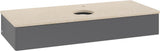 Villeroy & Boch Waschtischunterschrank Antao K10053 1200 mm Anthrazit Matt Lack mit Hahnlochbohrung