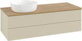 Villeroy & Boch Antao Waschtischunterschrank 1200 mm Anthrazit Matt mit 2 Auszügen