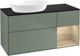 Villeroy & Boch Finion Waschtischunterschrank 1200 mm Glossy White Lacquer mit LED-Beleuchtung