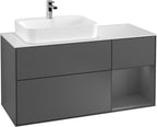 anthrazit / Mitteldichte Faserplatte (MDF) / F401G K