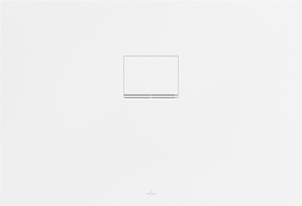 Villeroy & Boch Squaro Infinity Duschwanne 1100x750mm Stone White – Rutschhemmung Klasse C