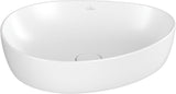 Villeroy & Boch Aufsatzwaschbecken Antao 4A7240 asymmetrisch Almond CeramicPlus 400 mm
