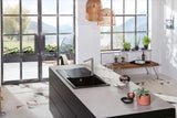 Villeroy & Boch Einbauspüle Siluet 60 TitanCeram Ebony CeramicPlus 1000x510mm reversibel