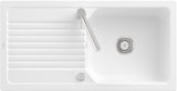 Villeroy & Boch Flächenbündige Spüle Linara 60 Flat Ivory CeramicPlus 980x490mm