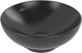 Villeroy & Boch Loop & Friends Aufsatzwaschbecken 380 mm rund Ebony CeramicPlus