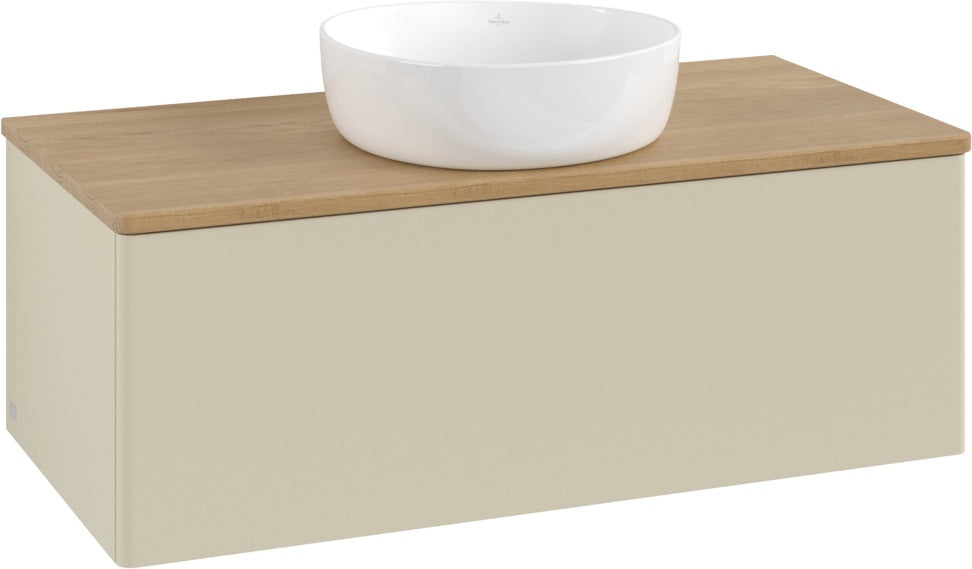 Villeroy & Boch Antao Waschtischunterschrank 1000 mm Anthracite Matt mit Push-to-open