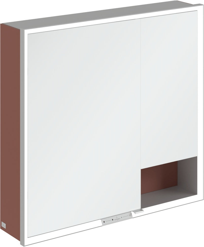 Villeroy & Boch My View+ Spiegelschrank A48180 800 mm Arizona Oak – LED, dimmbar, 2 Türen, IP44