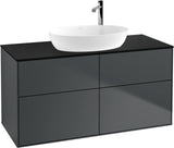 Villeroy & Boch Finion Waschtischunterschrank F91200GF 1200 mm Glossy White Lacquer mit 4 Auszügen