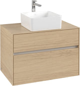 Villeroy & Boch Waschtischunterschrank Collaro C037 Nordic Oak 800 mm mit SoftClosing