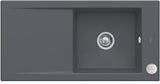 Villeroy & Boch Timeline 60 Flat Einbauspüle Graphite CeramicPlus 965x475 mm