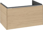 Eiche / aluminium glänzend / Nordic
