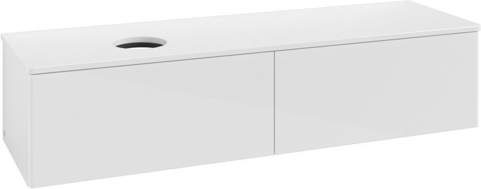 Villeroy & Boch Antao Waschtischunterschrank 1600 mm Glossy White mit SoftClosing & LED