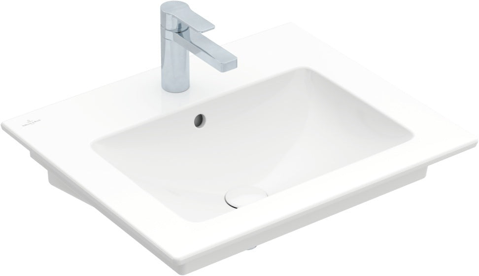 Villeroy & Boch Venticello Wandwaschbecken 600x500mm Weiß Alpin Rechteckig