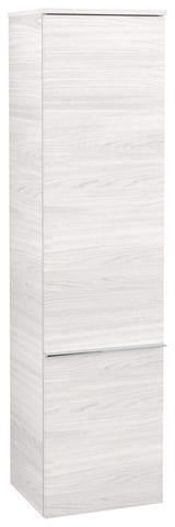 Villeroy & Boch Hochschrank Venticello 404 mm Eiche Chrom – Wandmontage, 1 Tür, Soft-Close