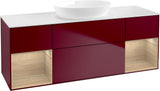 Villeroy & Boch Finion Waschbeckenunterschrank 1600 mm Glossy White Lacquer – mit LED-Beleuchtung